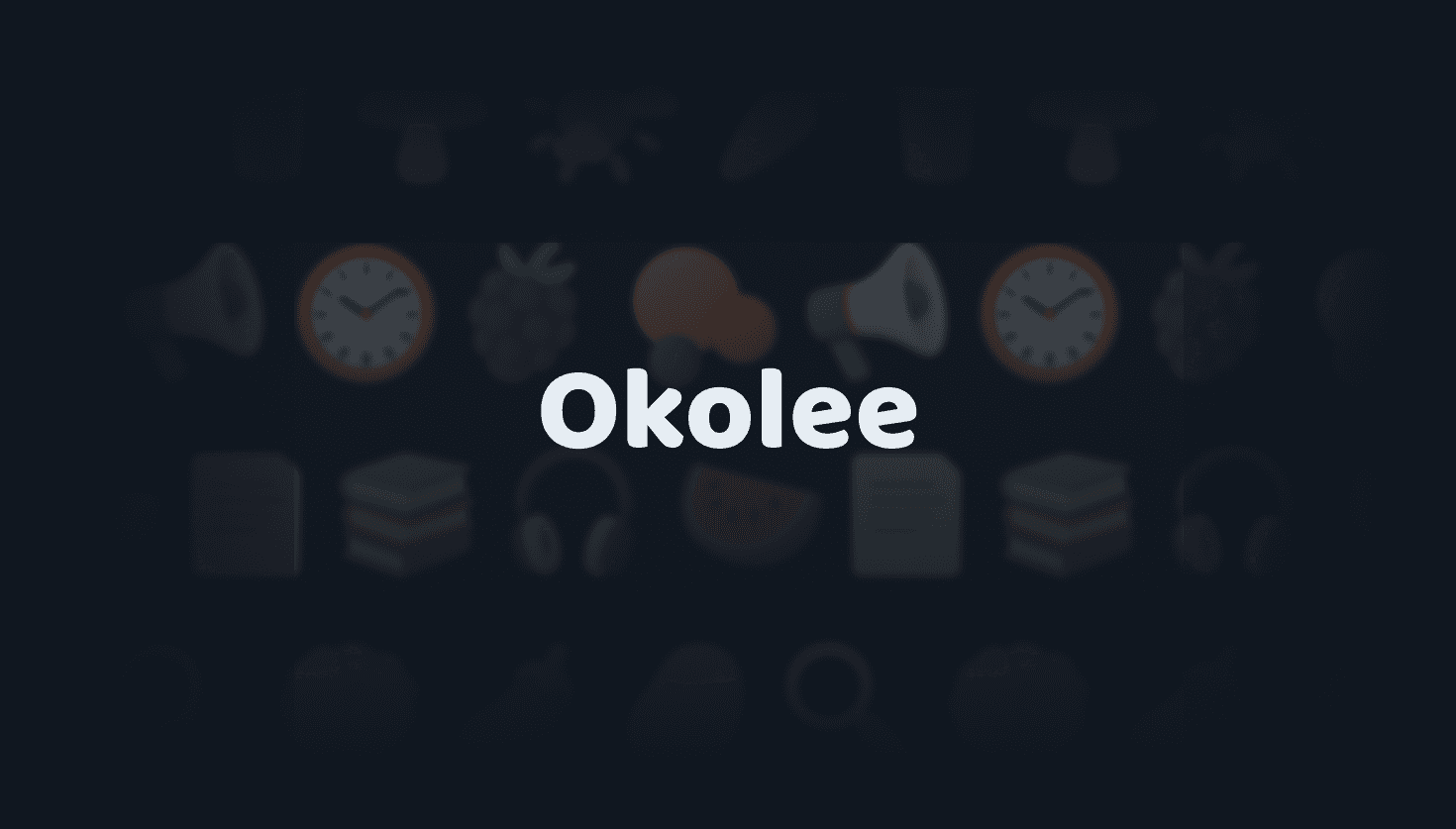 Webová aplikace Okolee - ukázka webové stránky nebo aplikace vytvořené Mírou Stejskalem